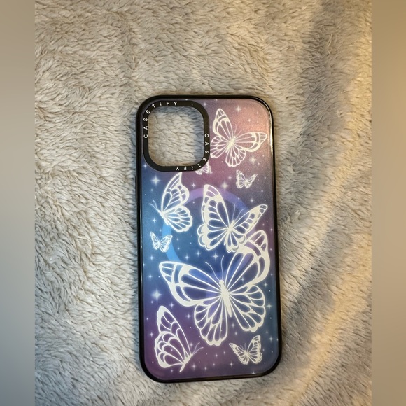Casetify iPhone 12 Pro Max butterfly case - Picture 1 of 2